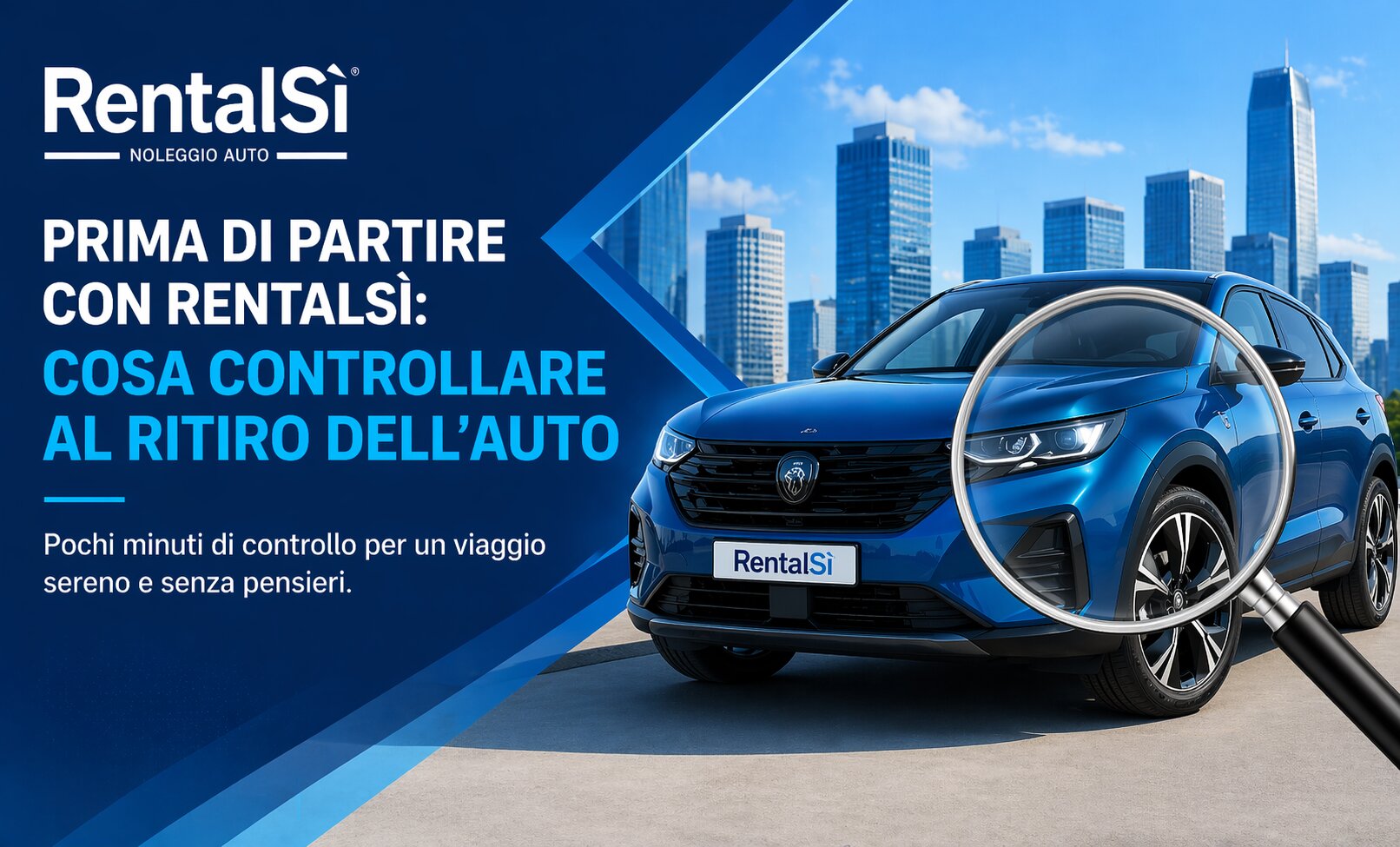 Cosa controllare prima di ritirare un’auto a noleggio