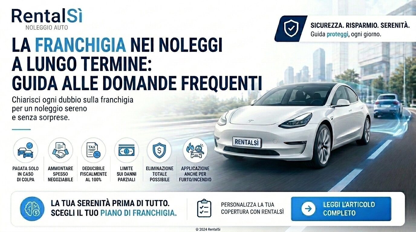 Franchigia nel Noleggio a Lungo Termine: Cos'è e Come Funziona